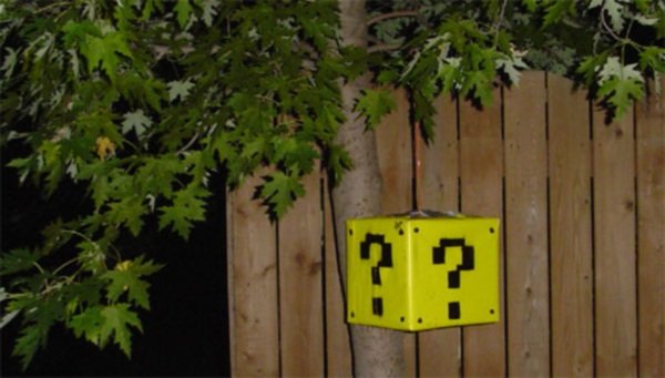 Question Blocks: How to make two worlds collide?